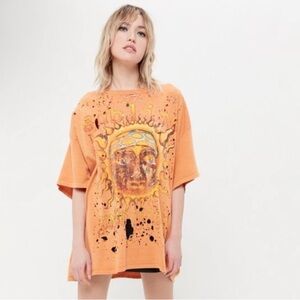 Sublime Orange Distressed T-Shirt
